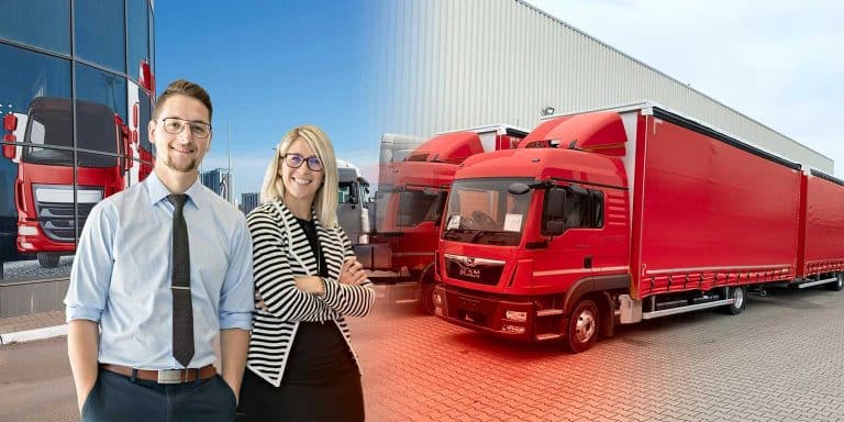 Header 22 Service for truck sales Composing